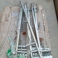 parapetti da cantiere per terrazza e scale
