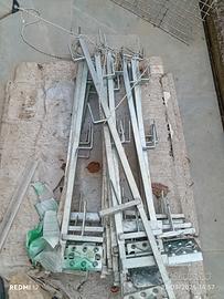 parapetti da cantiere per terrazza e scale