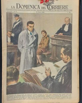 La Domenica del Corriere 27 marzo 1955 Coppi