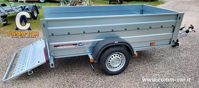 CARRELLO RIMORCHIO CRESCI PT6CA RAMPA DI SALITA