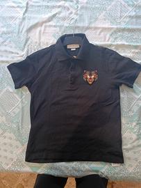 Polo Gucci con ricamo tigre 