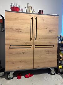 Credenza stile industriale