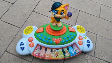 Pianola musicale Chicco con gattino DJ interattivo