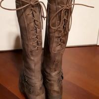 Stivali NERO GIARDINI in pelle N39