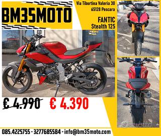 Fantic Stealth 125 Abs 2026 - SUPER PROMO