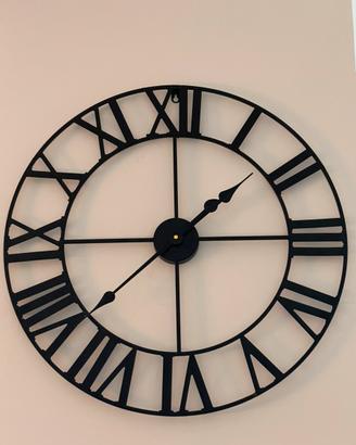 Orologio da parete nero