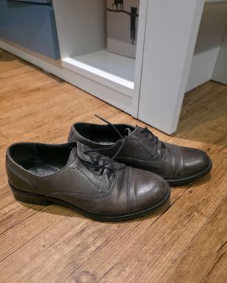 Scarpe stringate donna grigie n. 36