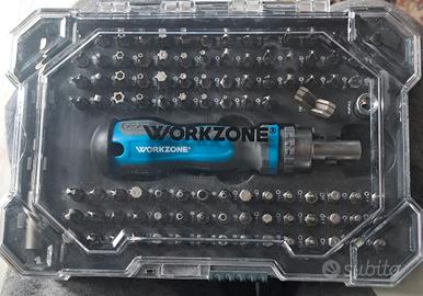 Set Inserti da 105 Pz . Workzone.  Nuovo
