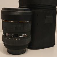 Grandangolo Sigma 12-24 mm f 4.5-5.6 DG 