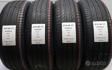 4 GOMME 215 60 17 MICHELIN BR11118