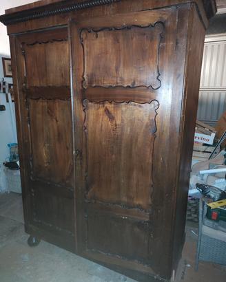 Armadio stile provenzale 800 da restaurare 