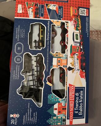 Treno  a batteria di babbo Natale