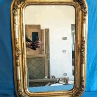 Antica Specchiera cornice dorata da restaurare 