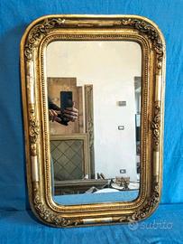 Antica Specchiera cornice dorata da restaurare 