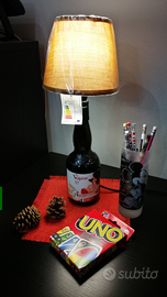 Lampada bottiglia birra amarcord volpina