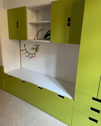 Composizione stuva ikea per cameretta