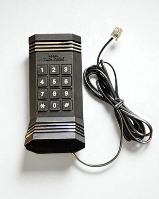Telefono fisso Tech Kodak anni '90 nero