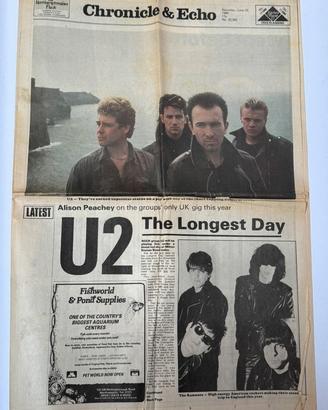 Quotidiano Storico 1985 - Speciale Concerto U2