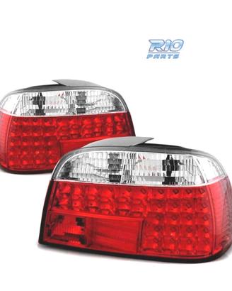 FANALI A LED BMW E38 94-01 ROSSO CRISTALLO