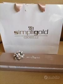 Bracciale uomo simpligold con diamante Nuovo