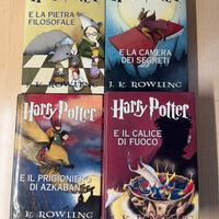 Harry Potter - Primi 4 Volumi  Edizione Mondolibri