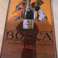 Targa in lata BOSCA CANELLI