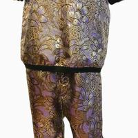 Completo casacca e pantaloni , Marni , lame oro