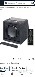 Subwoofer attivo alpine