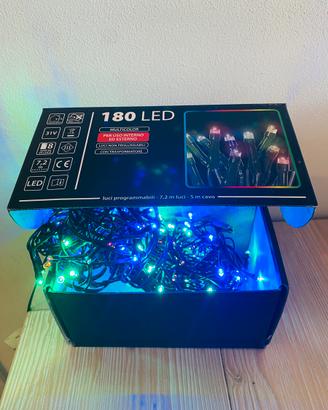Luci Natale multicolore