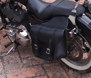 Borse throw over originali Sportster + Supporti