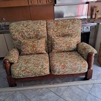 Divano con struttura in legno Rustico