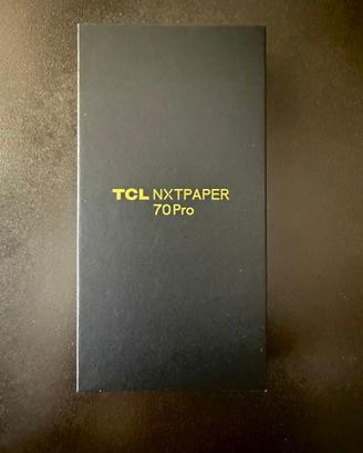 Smartphone TCL nxtpaper 70 pro nuovo, imballato