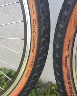Cerchi 27.5 con pirelli gravel M (QR Freni VBrake)