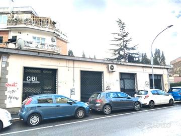 Portuense - locale con canna fumaria