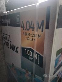 Piscina esterna Steel pro max - nuova sigillata
