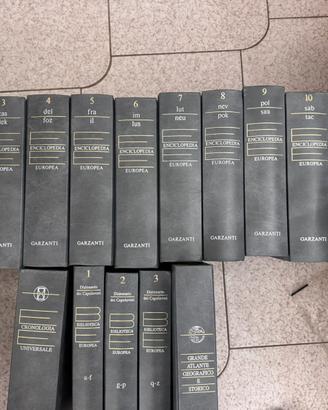 Enciclopedia  europea garzanti completa