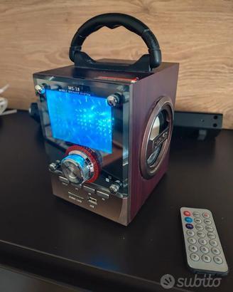 micro hifi Radio fm / lettore usb/smart