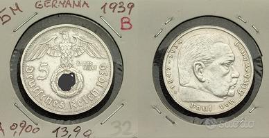 5 Marchi 1939 B 30€