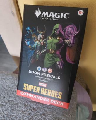 Mazzo EDH commander Doom Prevails MTG Marvel