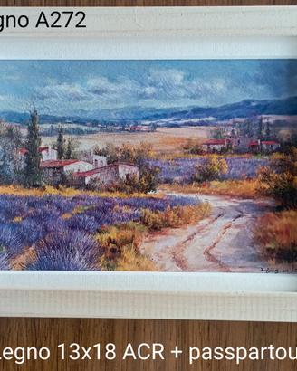 Minigallery in acrilico retouche + cornice 13x18 
