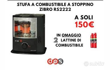 STUFA A COMBUSTIBILE ZIBRO 2.2 KW - Elettrodomestici In vendita a Avellino