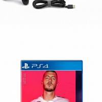PS4 da 1Tb con 2 controller+Fifa20+ cavi originali