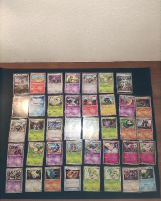Carte Pokemon lotto 68 carte pack fresh