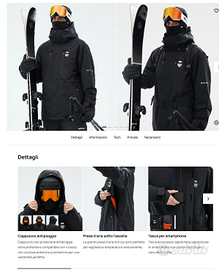 Abbigliamento tecnico snowboard Montec Fawk XS