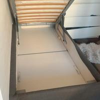 Letti imbottiti con contenitore