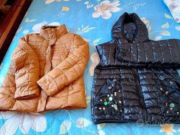2 giacca S nero e caramello 