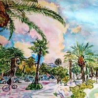 acquerello su cartoncino