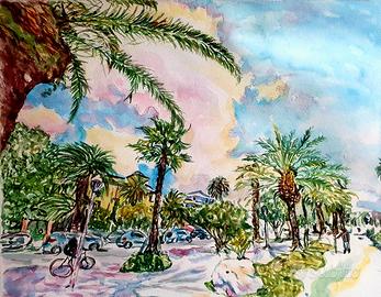 acquerello su cartoncino