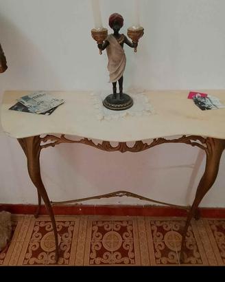 Consolle e specchio,tavolo e sedie  Vintage 