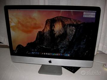 apple imac 27" intel i5 ssd 120gb a1312 16gb ram